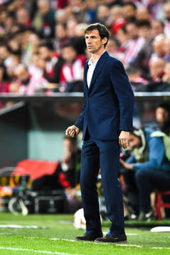 Athletic Bilbaos tränare Jose Angel Ziganda