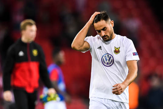 Östersunds Sotirios Papagiannopoulus deppar