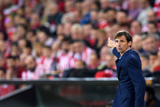Athletic Bilbaos tränare Jose Angel Ziganda
