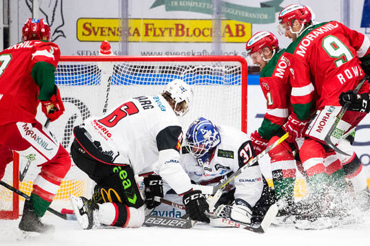 Malmö Redhawks målvakt Jonas Gunnarsson
