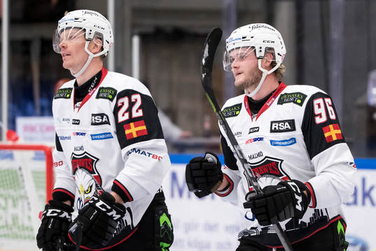 Malmö Redhawks Kim Rosdahl jublar