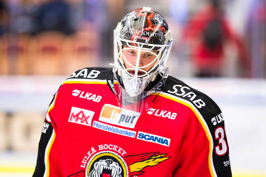 Luleås målvakt Filip Gustavsson