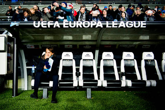 Roberto Mancini, head coach of Zenit