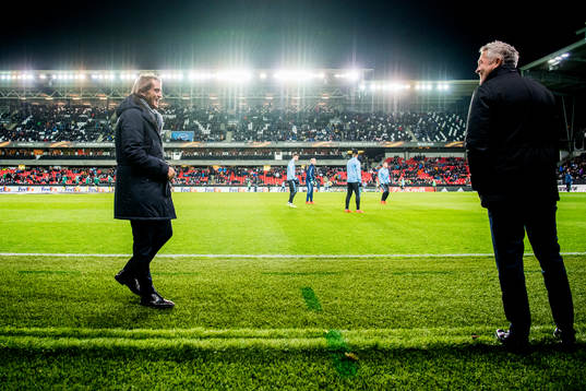 Roberto Mancini, head coach of Zenit, and Kåre