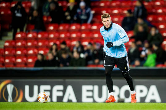 Nicklas Bendtner of Rosenborg