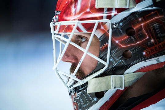 Örebros målvakt Axel Brage