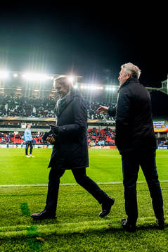 Roberto Mancini, head coach of Zenit, and Kåre