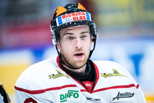 Örebros Tyson Spink  reagerar