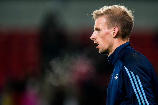 Goalkeeper André Hansen of Rosenborg