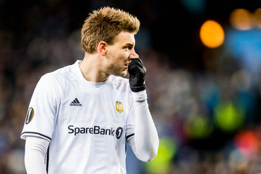 Nicklas Bendtner of Rosenborg