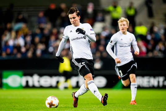 Anders Trondsen and Birger Meling of Rosenborg