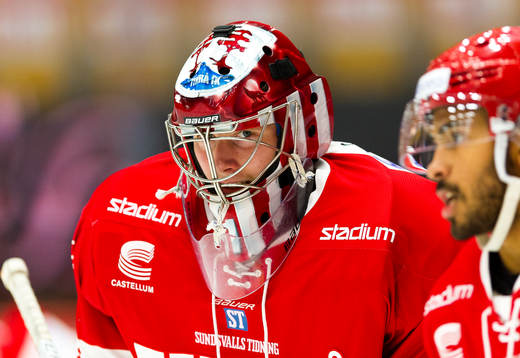 Timrås målvakt Victor Brattström