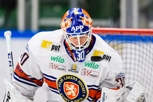 Växjös målvakt Viktor Fasth