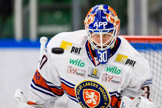 Växjös målvakt Viktor Fasth