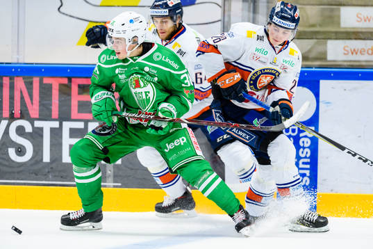 Rögles Filip Karlsson och Växjös Nils Carnbäck