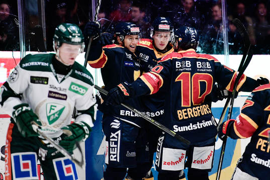Djurgårdens Lukas Vejdemo jublar