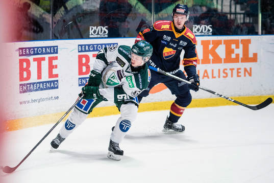 Färjestads Christoffer Törngren och Djurgårdens Marcus