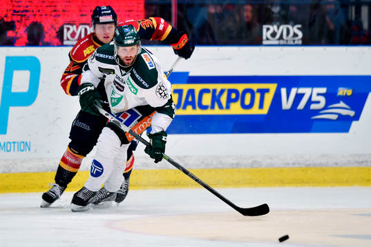 Djurgårdens Jesper Pettersson och Färjestads Dick