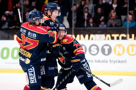 Djurgårdens Jesper Pettersson, Marcus Davidsson och