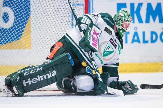 Färjestads målvakt Stefan Steen