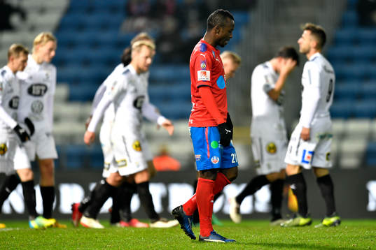 Helsingborgs Monday Samuel deppar