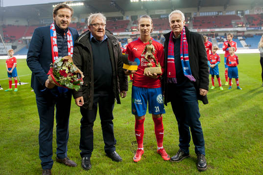 Helsingborgs årets spelare Alex Timossi Andersson