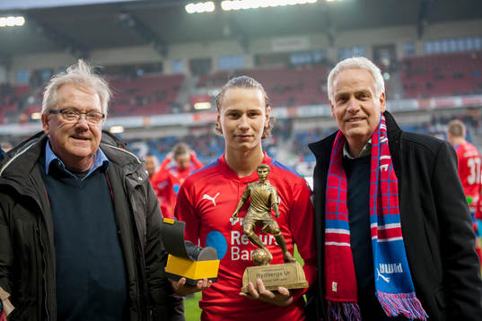Helsingborgs årets spelare Alex Timossi Andersson