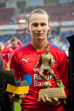 Helsingborgs årets spelare Alex Timossi Andersson