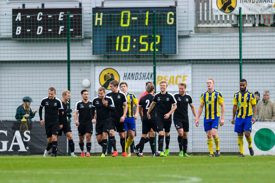 Lunds spelare jublar