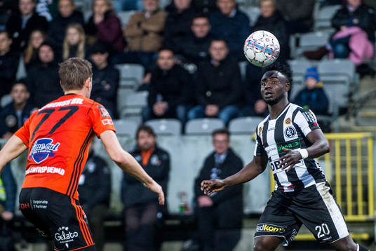 Landskronas Edafe Egbedi mot Karlskronas Jesper Löfgren
