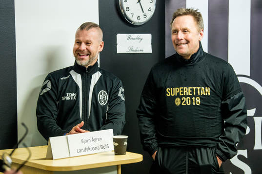 Landskronas Björn Ågren och Mats Andersson