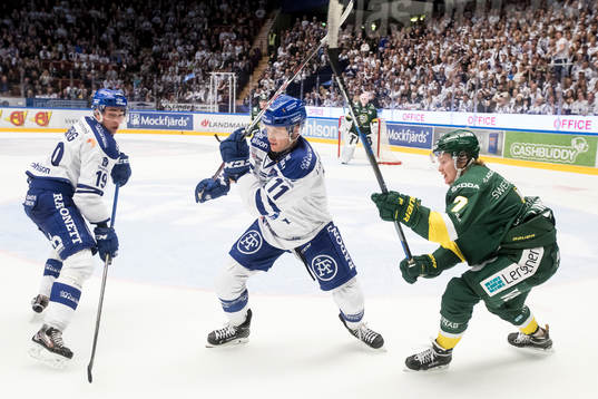Leksands Tobias Forsberg Martin Karlsson och Björklövens