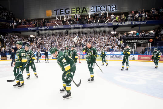 Björklövens spelarna deppar