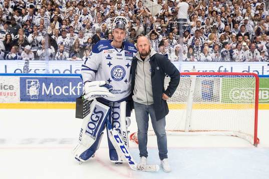 Leksands målvakt Tex Williamsson utsedd till matchens