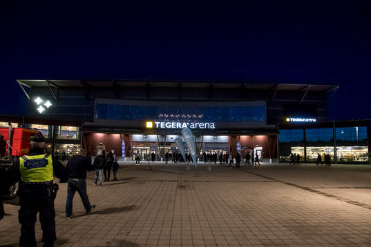 i ishockeymatchen i Hockeyallsvenskan mellan Leksand och