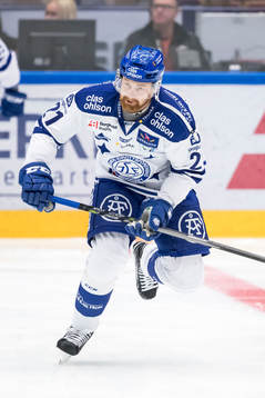 Leksands Mattias Ritola  i ishockeymatchen i