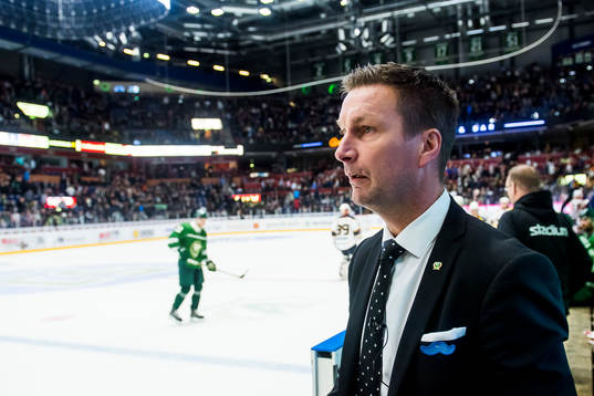 Färjestads tränare Johan Pennerborn