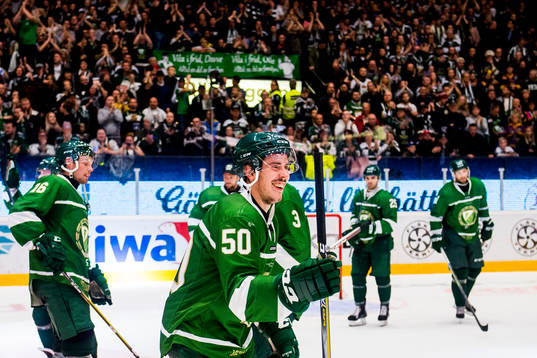 under ishockeymatchen i SHL mellan Färjestad och