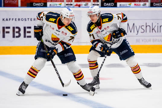 under ishockeymatchen i SHL mellan Färjestad och