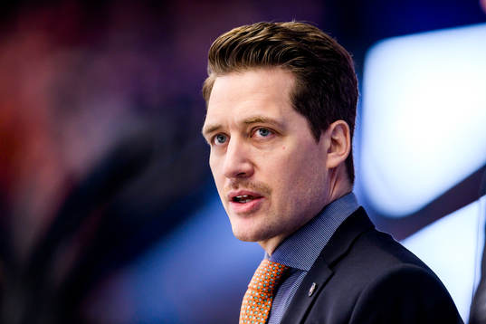 Växjös tränare Sam Hallam