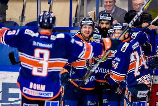 Växjös Martin Lundberg, Daniel Rahimi och Brendan