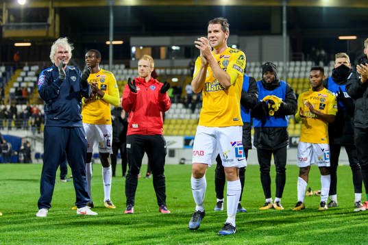 Falkenbergs Stefan Rodevåg tackar publiken