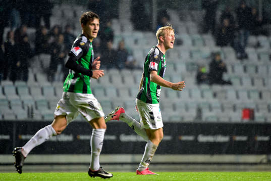 GAIS Carl Nyström jublar