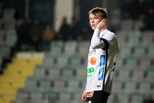 Varbergs Anton Liljenbäck deppar