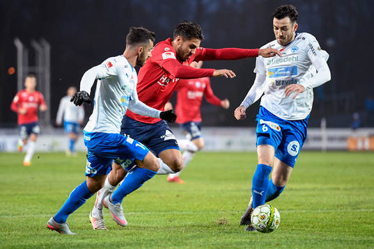 Värnamos Liridon Silka och Tyler Lissette