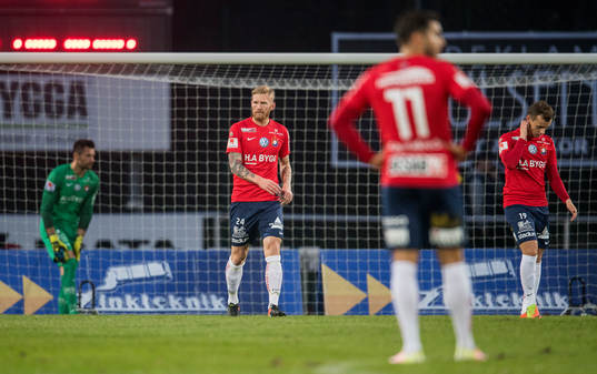 Örgrytes målvakt Stojan Lukic, Fredrik Björck, Rasmus