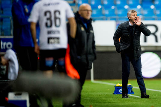 Ole Gunnar Solskjær, manager of Molde