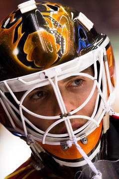 Brynäs målvakt Linus Fernström