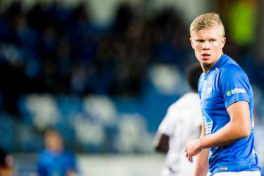 Erling Braut Haaland of Molde