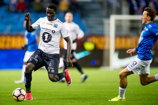Aliou Coly of Kristiansund